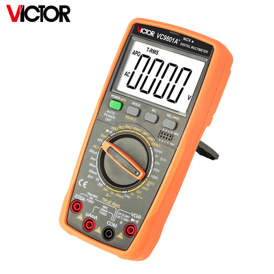 VICTOR VC9805A+1999(3 1/2) True RMS Digital Multimeter Tester Medida de resistencia de AC DC 1000V 20A Voltmeter Amperio