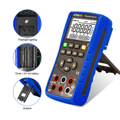 VICTOR 01S Generador de señal de temperatura Temperatura de origen calibrador de proceso multiméter